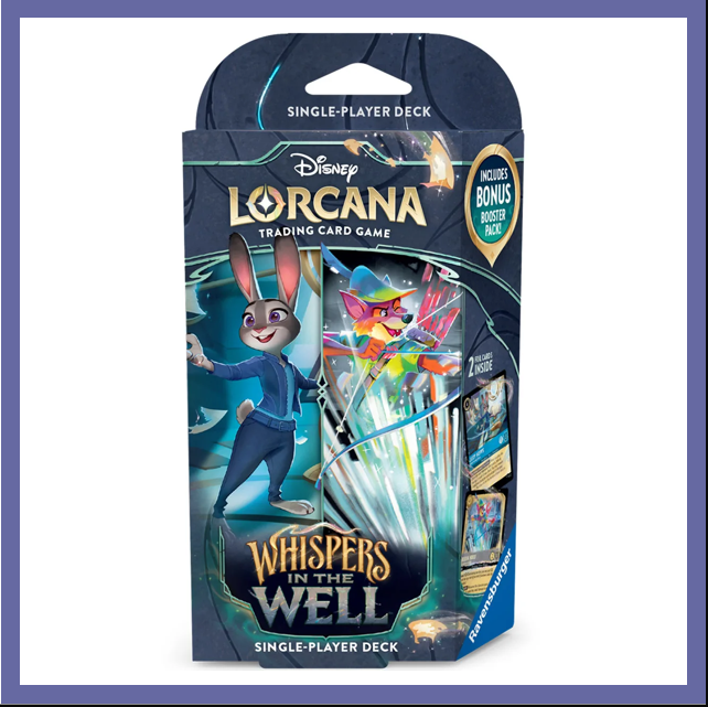 Disney Lorcana Whispers in the Well (Set 10) Starter Deck On The Case