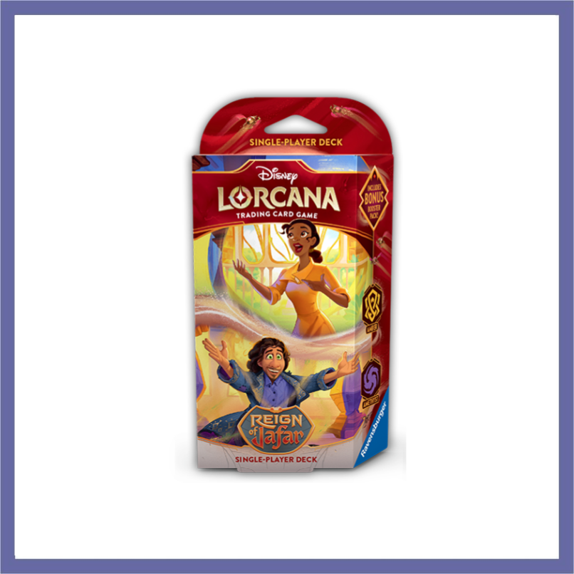 Disney Lorcana Reign of Jafar (Set 8) Starter Deck Harmonious Team Disney Lorcana Reign of Jafar (Set 8) Starter Deck Harmonious Team