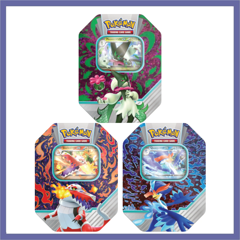 Pokemon Paldea Partners Tin Kenkyo Hobby Pokemon Paldea Partners Tin Kenkyo Hobby