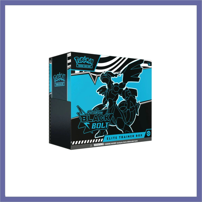 Pokemon (SV10.5) Black Bolt Elite Trainer Box