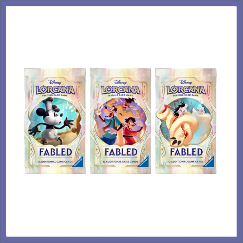 Disney Lorcana | Fabled Booster Pack | Kenkyo Hobby Disney Lorcana | Fabled Booster Pack | Kenkyo Hobby