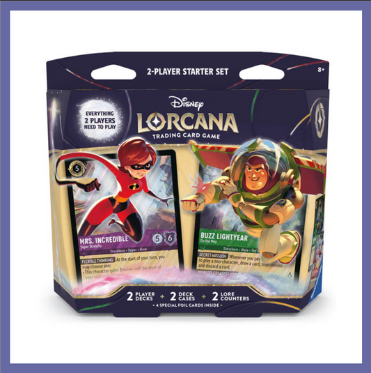 Disney Lorcana Wilds Unknown (Set 12) 2 Player Starter Set