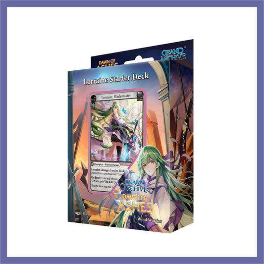 Grand Archive TCG Dawn of Ashes (DOA) Lorraine Starter Deck