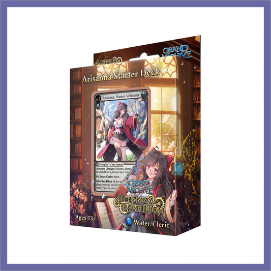 Grand Archive TCG Alchemical Revolution (ALC) Arisanna Starter Deck