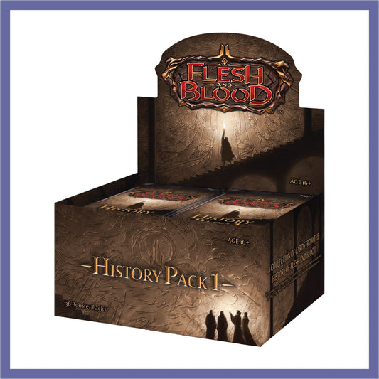 Flesh and Blood TCG History Pack 1 (1HP) Booster Box